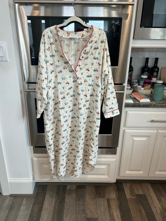 Lanz Of Salzburg Other - Lanz of Salzburg Holiday-Print Women's Nightgown no size tag L GUC
